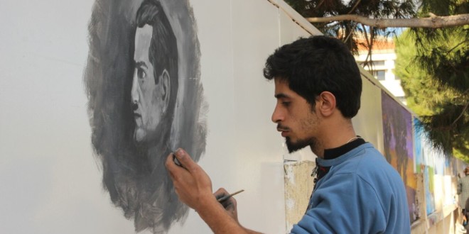 الفنان التشكيلي علي حوماني