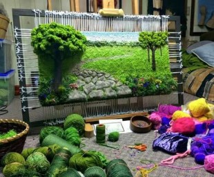 فن غزل النول