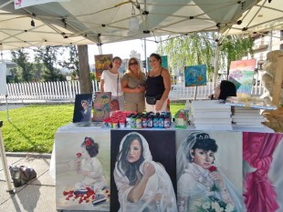 التشكيلية بسكال مسعود