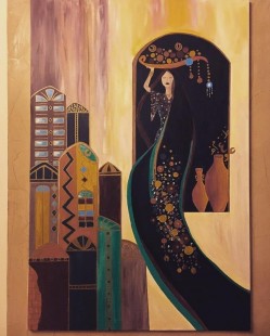 التشكيلية هويدا حسيني