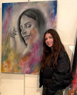 التشكيلية ريم ابراهيم