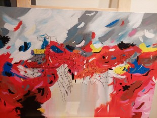 التشكيلية نجوى أسعد