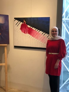 التشكيلية ميسون اسماعيل