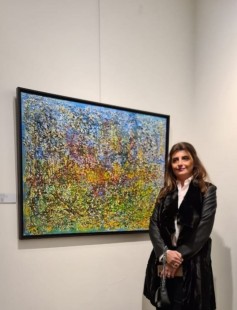 التشكيلية سناء جابر