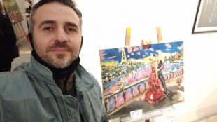 التشكيلي شارل قرداحي