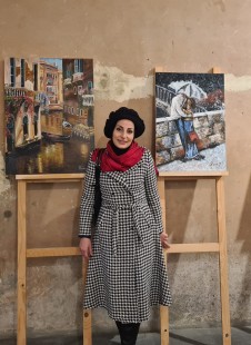 التشكيلية رنا يحفوفي