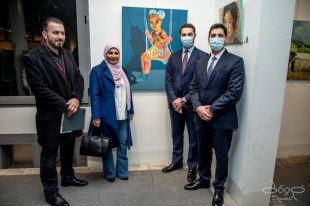 التشكيلية فدوى حمدان