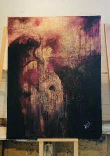 التشكيلية زينب عياش