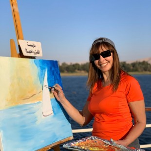 التشكيلية ريم الرافعي