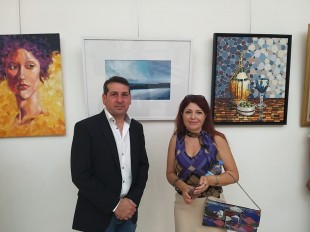 التشكيلية هبة عمران