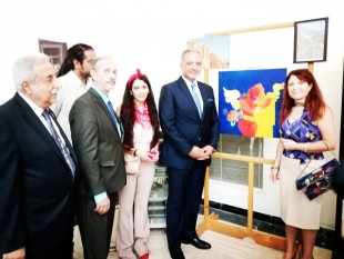 التشكيلية هبة عمران