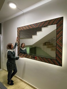 التشكيلية وفاء سلوم