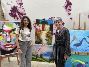 ميتسا عساف ومها ابو شقرا