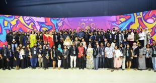 التشكيلية اللبنانية غبريلا كنعان تشارك في"مهرجان فاروما الدولي لفنون الشباب 2023" في المالديف