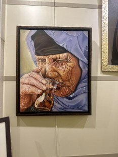 التشكيلية صابرين مروة