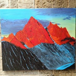 التشكيلية وفاء سلوم