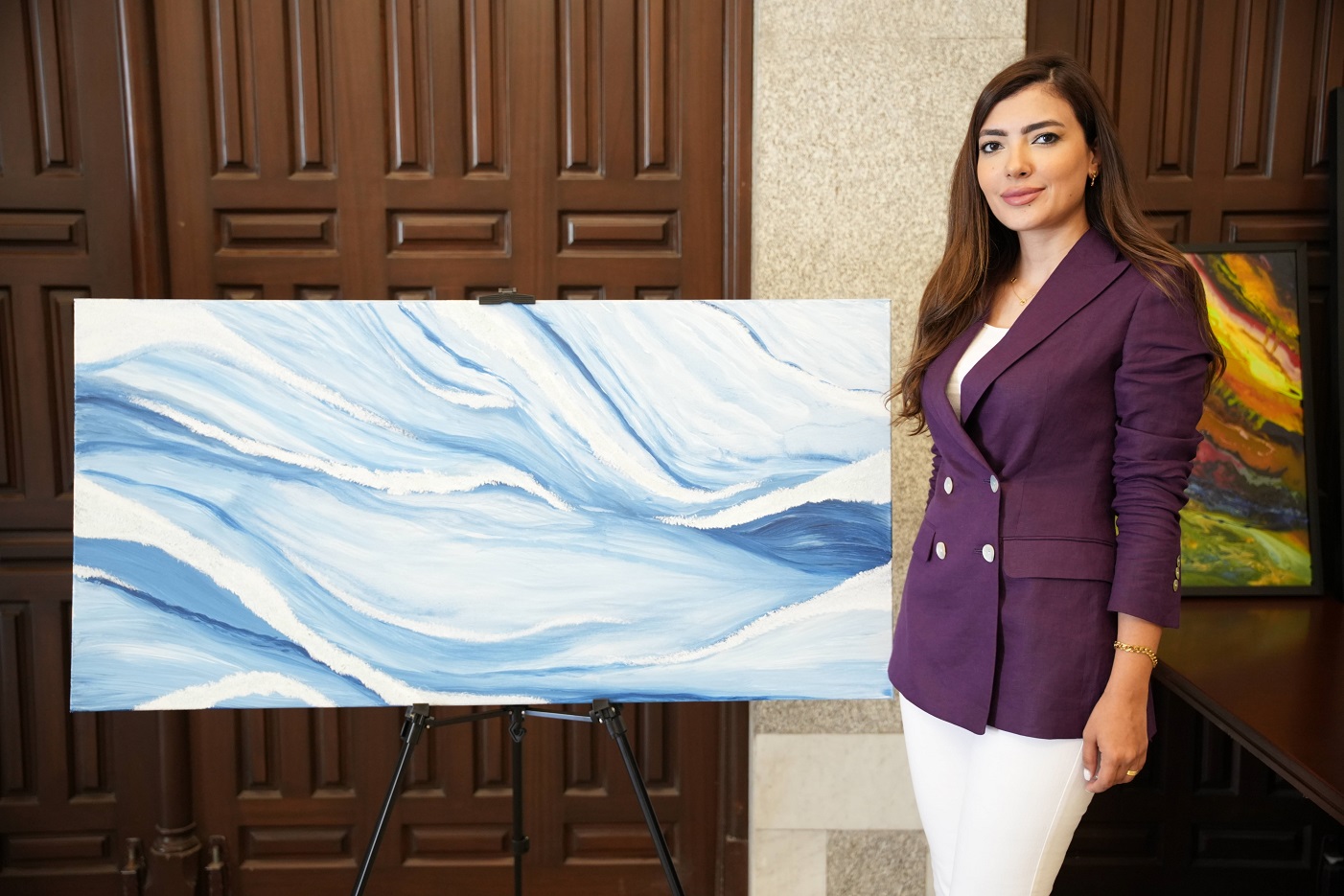 التشكيلية هبة برو 