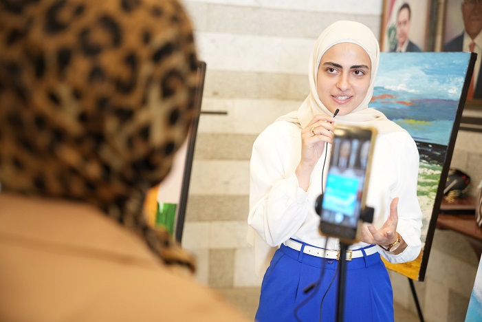 التشكيلية ميسون اسماعيل 