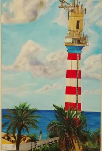 التشكيلية يسرى حبحاب