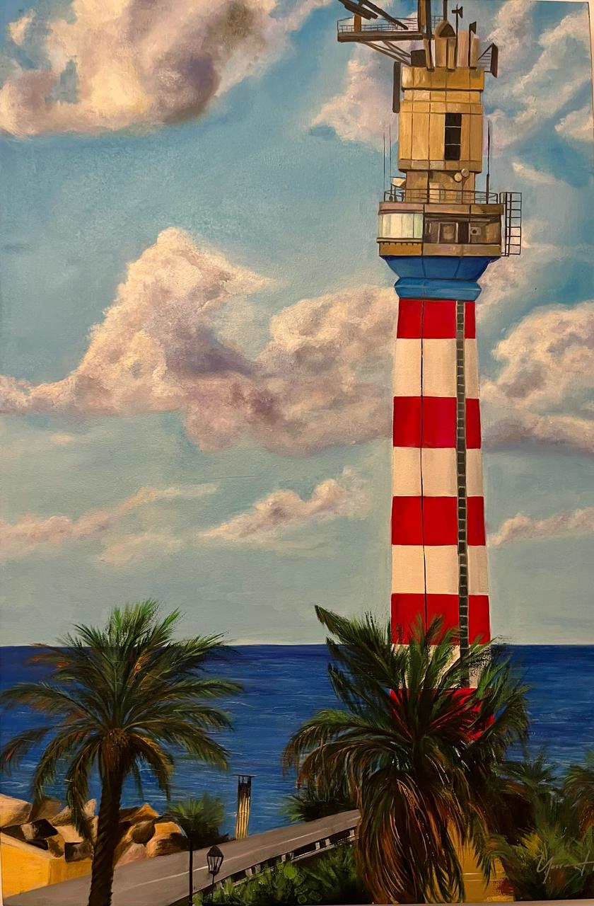 التشكيلية يسرى حبحاب 