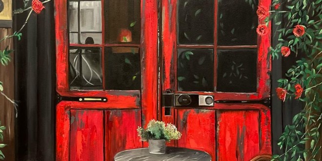 التشكيلية يسرى حبحاب