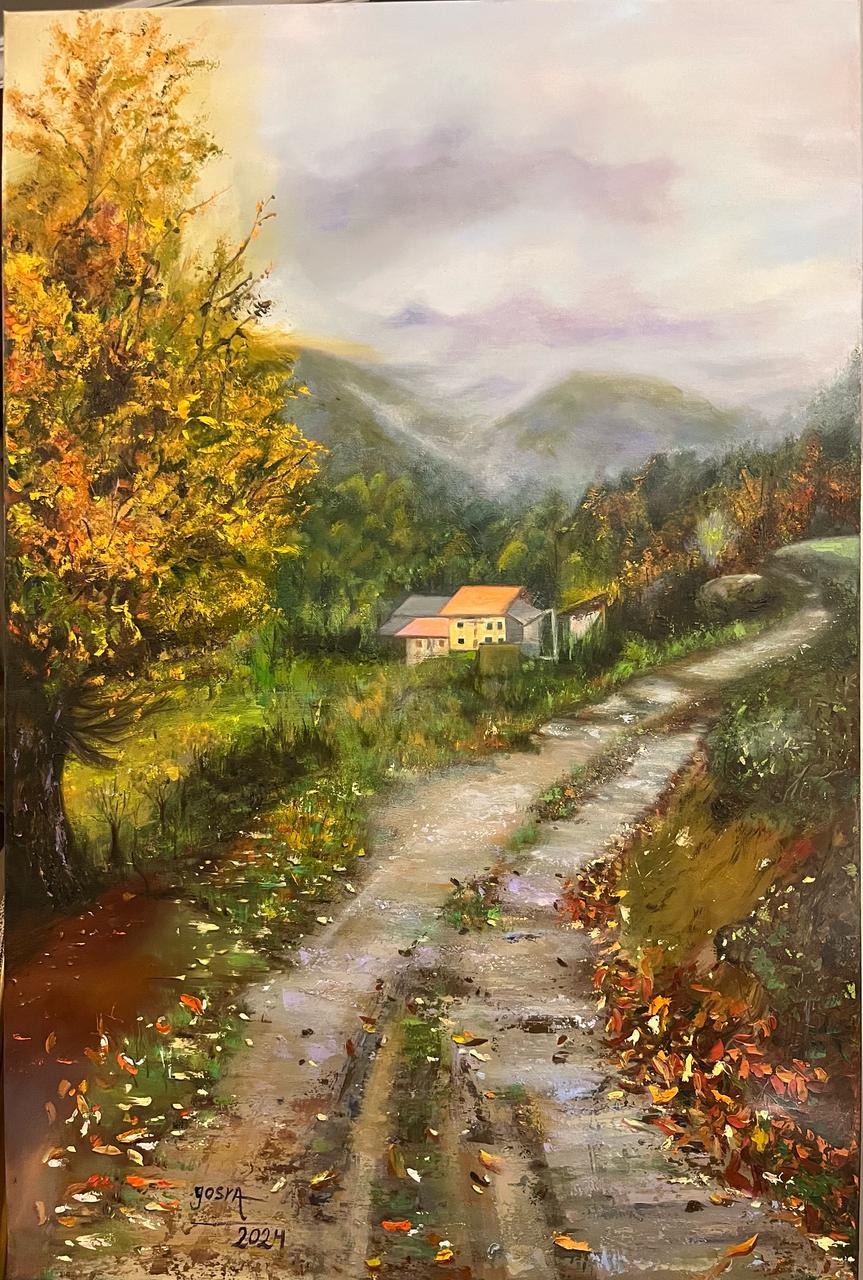 التشكيلية يسرى حبحاب 