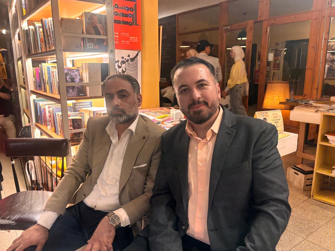 الشاعر محمد علوش والشاعر أسامة شحرور