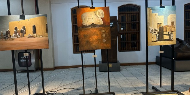 عضو ملتقى الألوان التشكيلية منى الغربللي