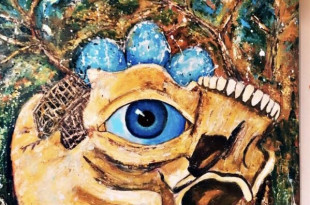 هناك دائمًا طريق لوحة للتشكيلية عبير سليم