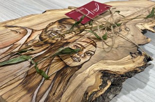 حرق على الخشب لجنى حمود