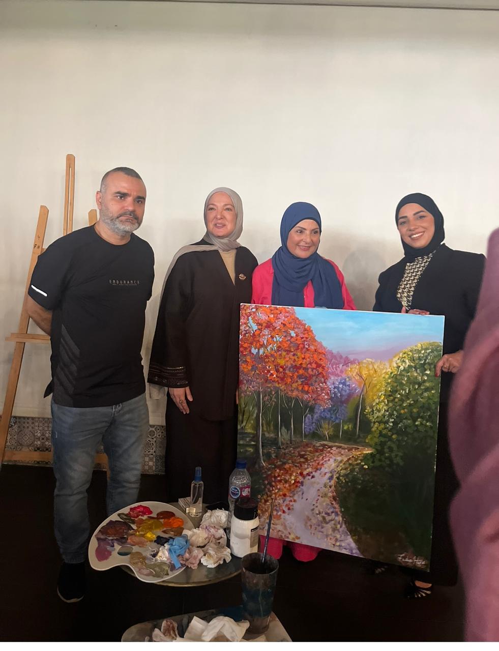 لقاء المثقف اللبناني وملتقى الألوان: صبحية ثقافية وفنية في بيروت