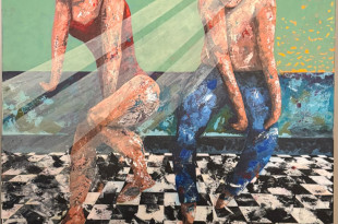 لوحة التشكيلية فدوى حمدان