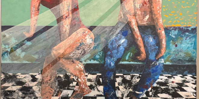 لوحة التشكيلية فدوى حمدان