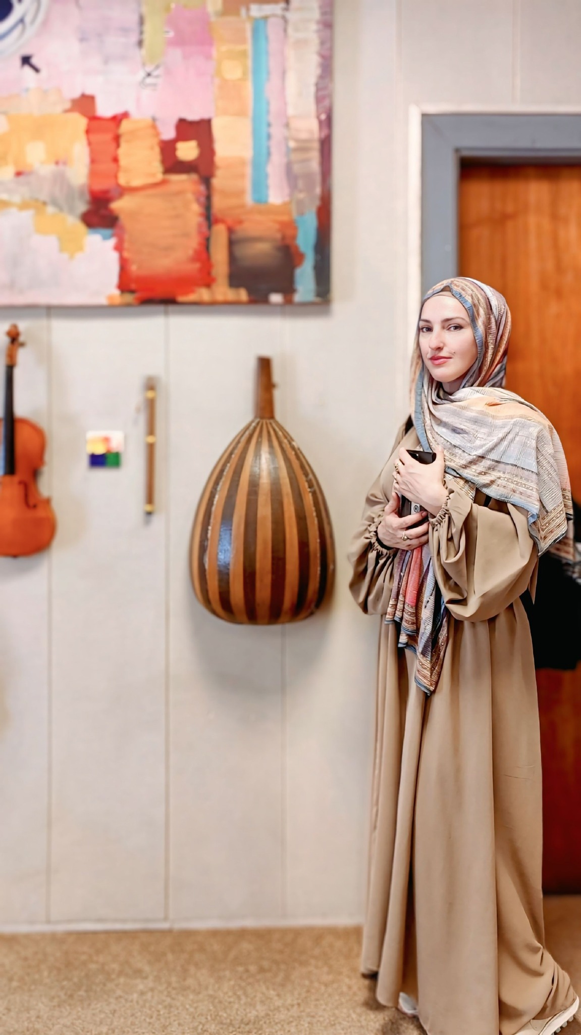 الشاعرة فاطمة أيوب في العراق 