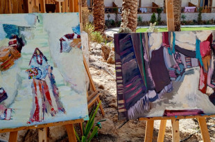 التشكيلية بسكال مسعود