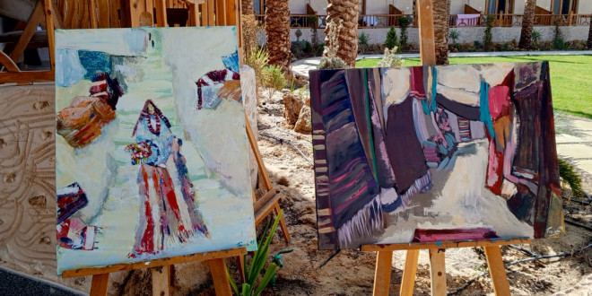 التشكيلية بسكال مسعود