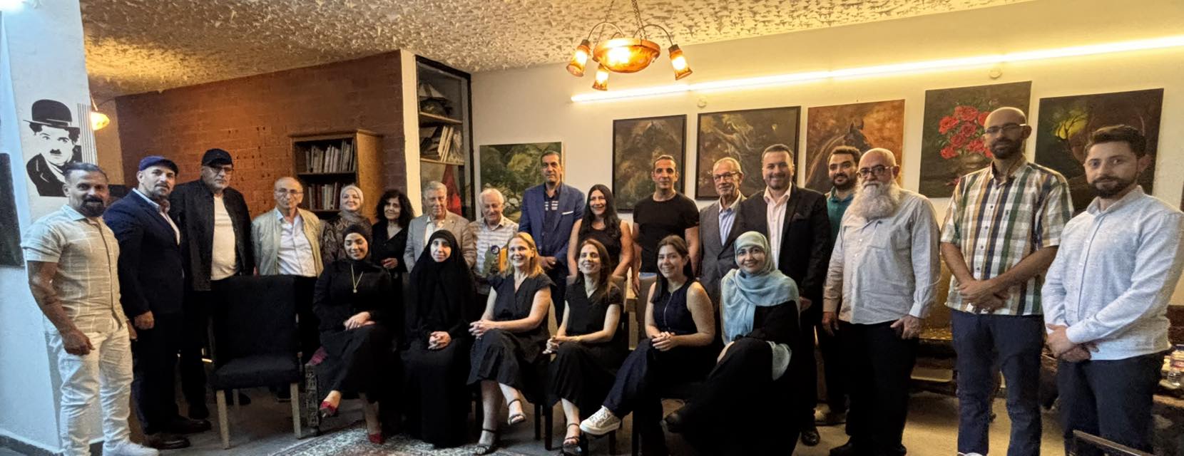 أمسية ملتقى الألوان للشاعرين أسعد جوان وسمير خليفة