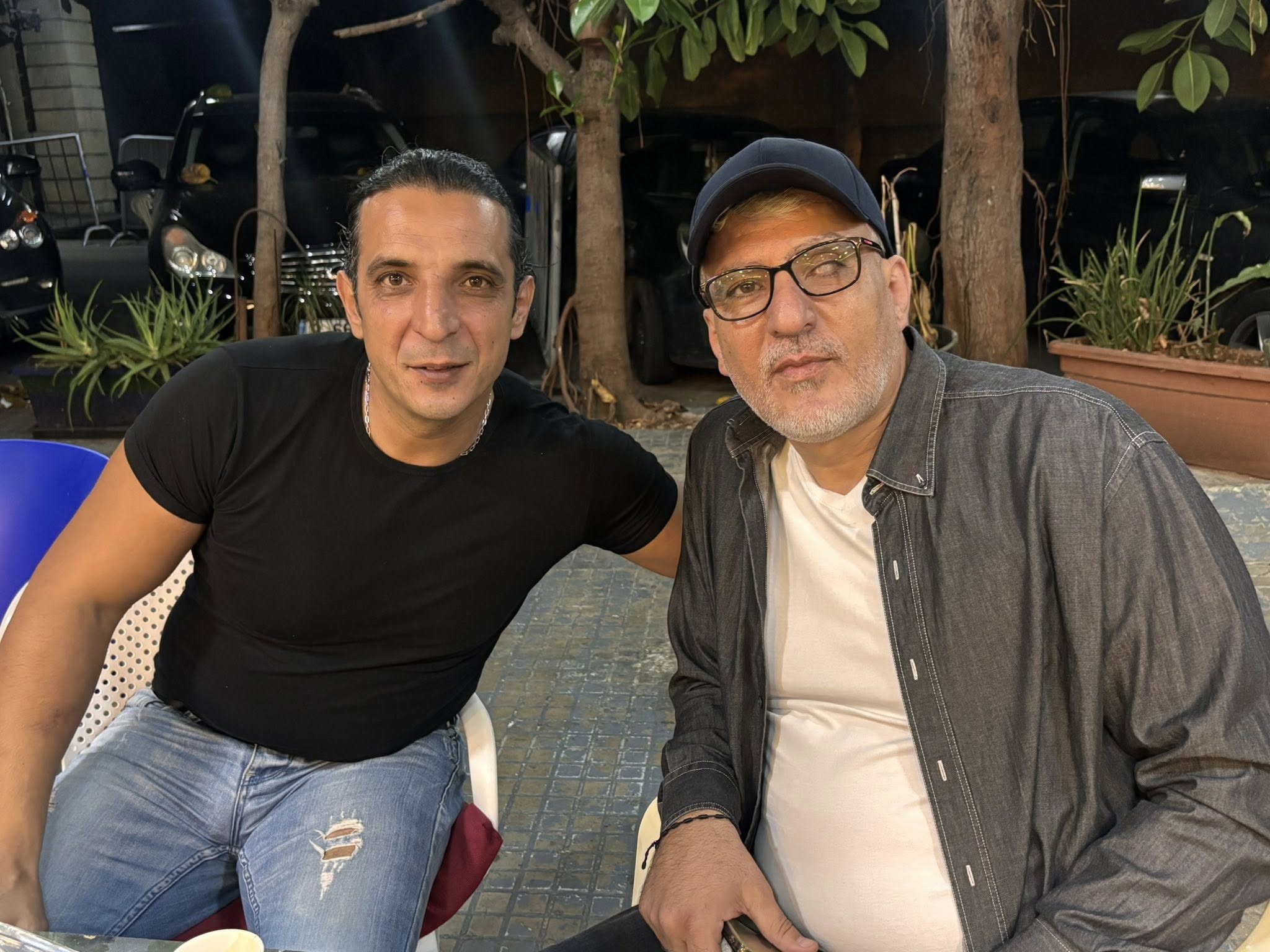 الشاعران جرمانوس جرمانوس ويامن رضا 