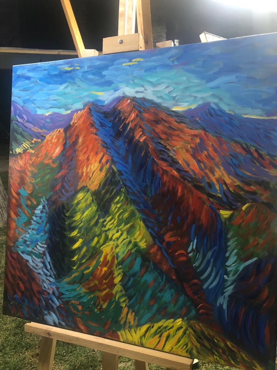 التشكيلية وفاء سلوم 