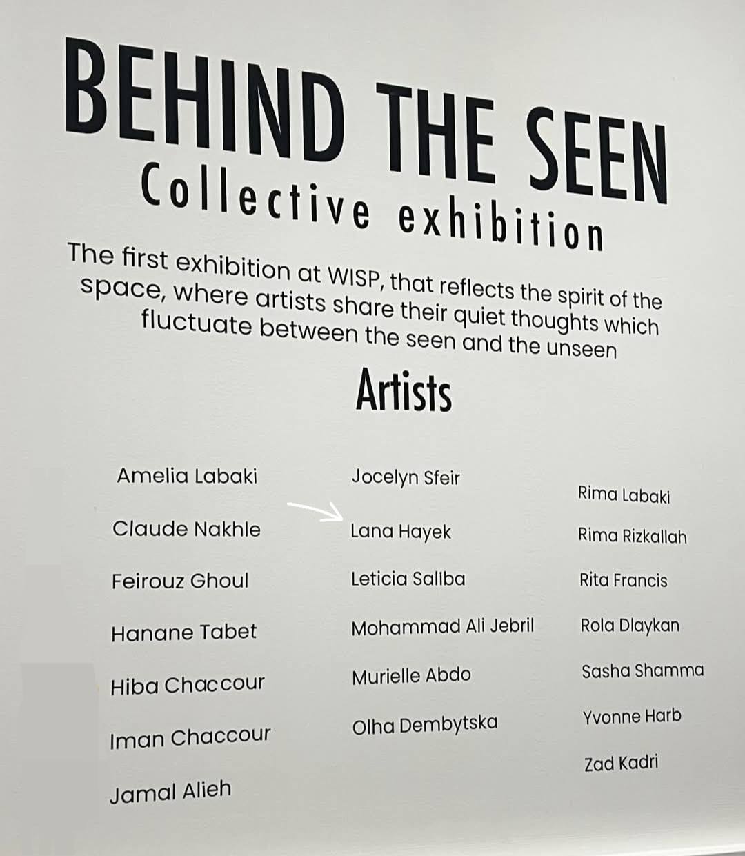 عضو ملتقى الألوان التشكيلية لنا حايك 