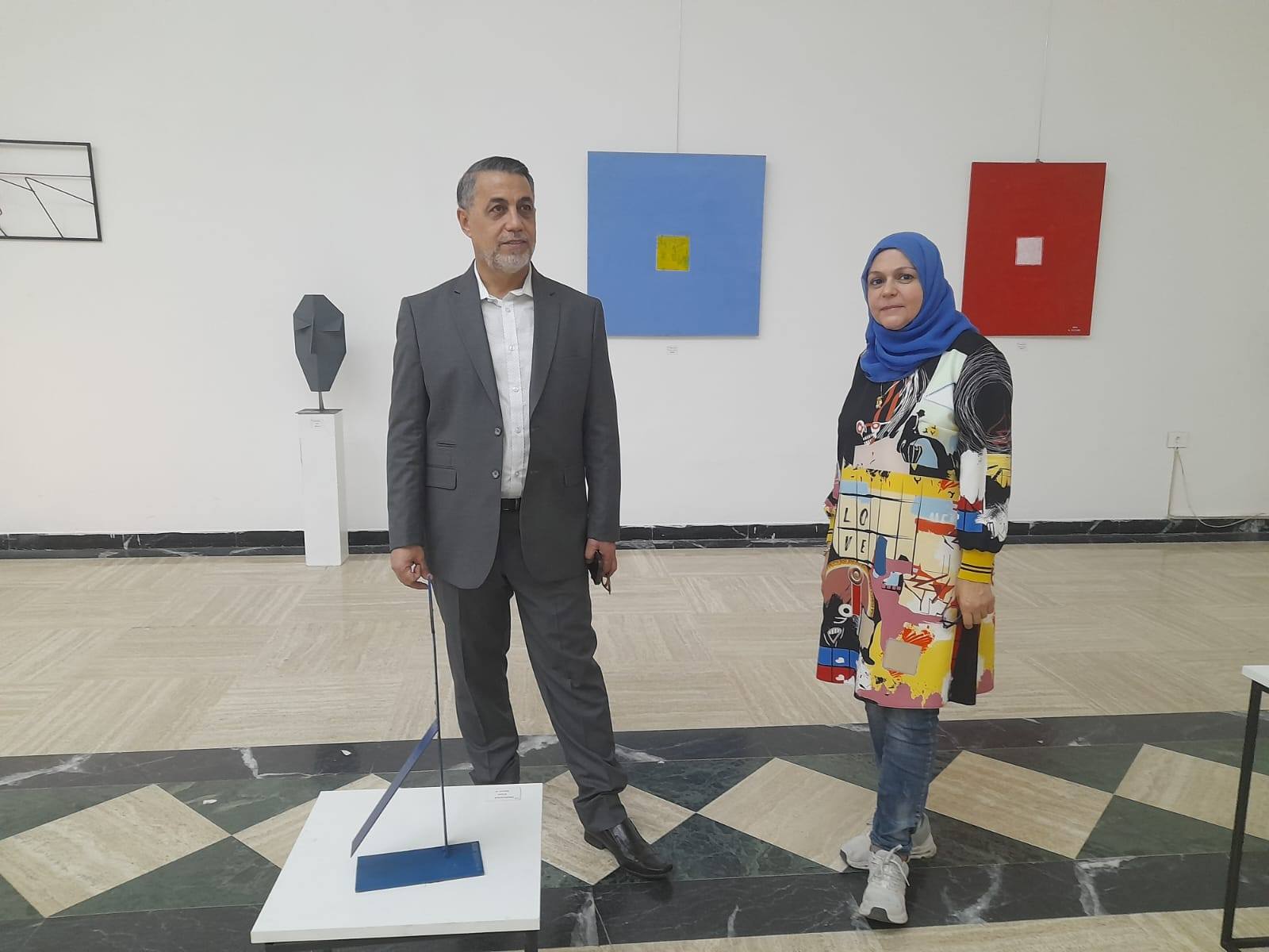 التشكيلي محمد خريس 