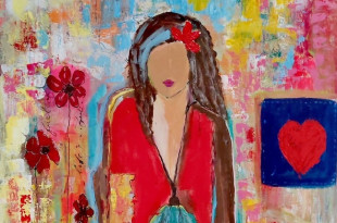 التشكيلية ليلي فزان