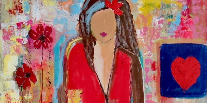 التشكيلية ليلي فزان