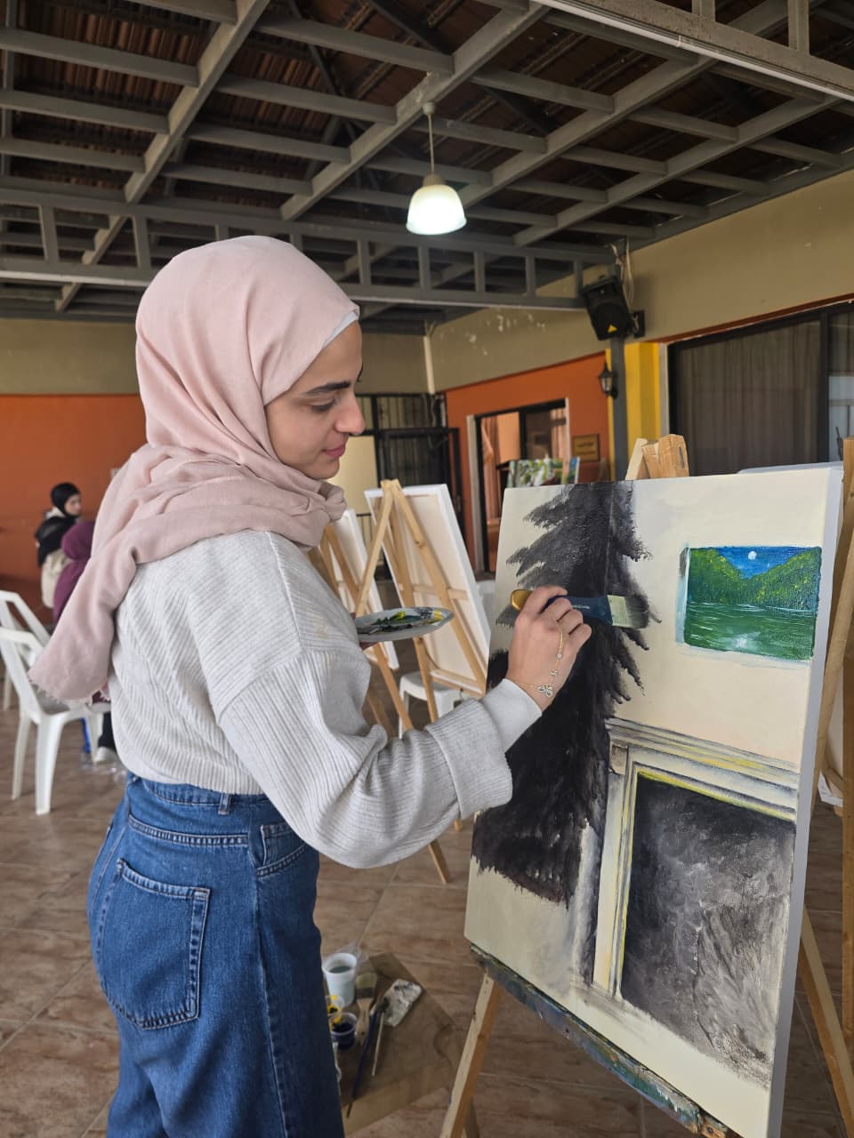 التشكيلية ميسون اسماعيل 