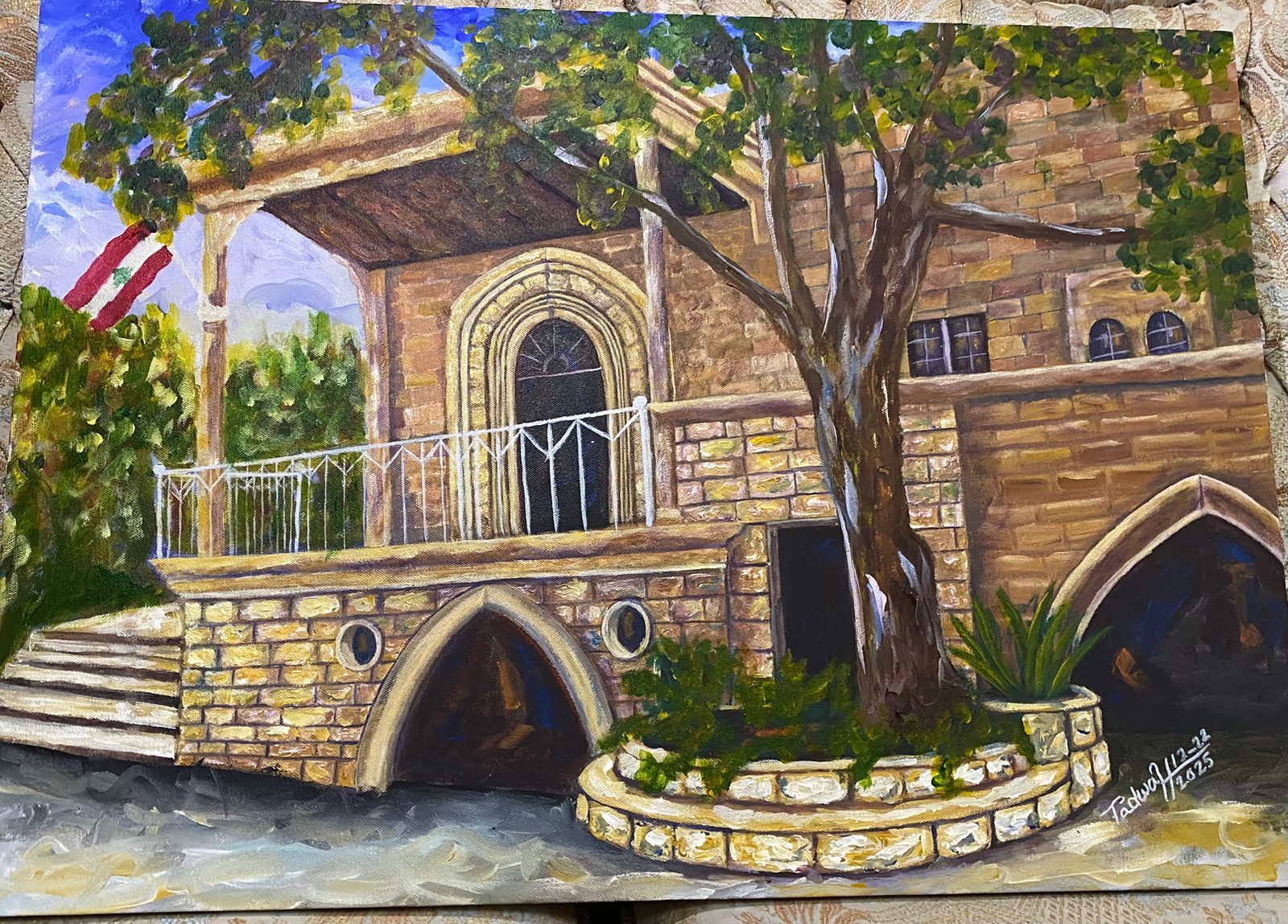 التشكيلية فدوى حمدان 