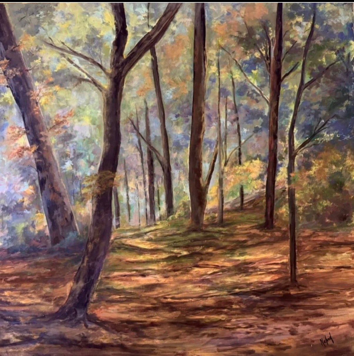 التشكيلية اللبنانية ناهد حنون 