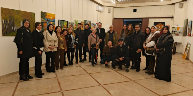 جمعية معًا لغدٍ أفضل تفتتح معرضًا فنيًا تشكيليًا يحاكي شارع الحمرا