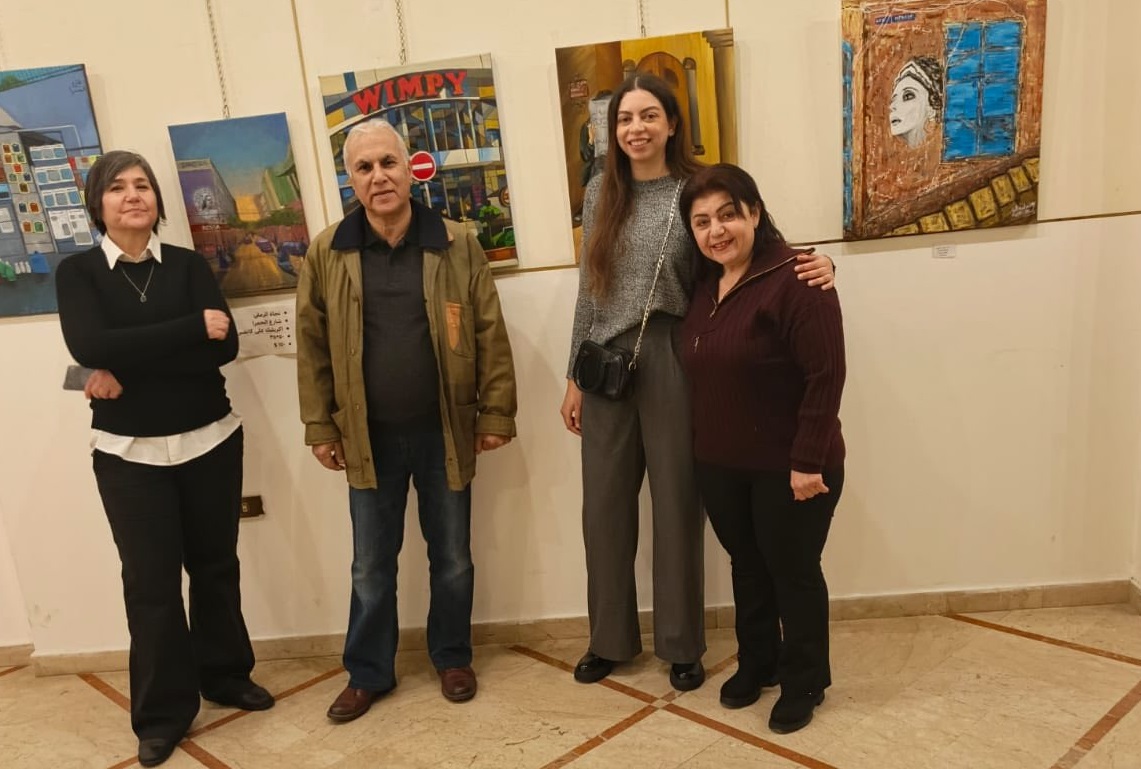 جمعية معًا لغدٍ أفضل تفتتح معرضًا فنيًا تشكيليًا يحاكي شارع الحمرا