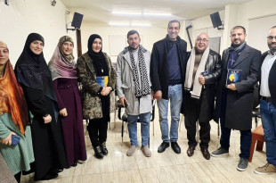 الشاعر أحمد شداد يوقع ديوانه "الشمس ظلٌّ آخر"