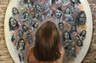 التشكيلية وفاء سلوم